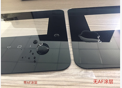 How AF anti fingerprint technology forms a nano scale hydrophobic and oleophobic film on the surface of glass