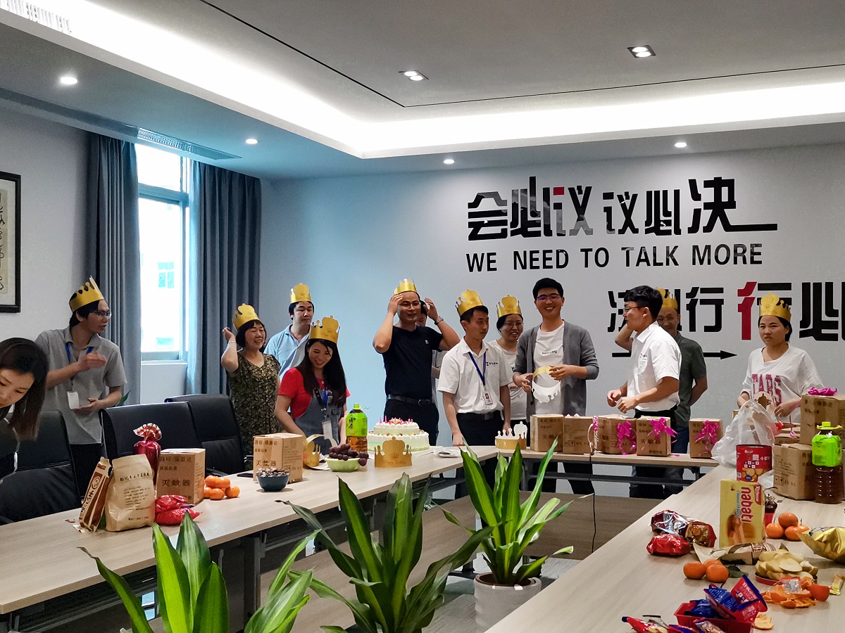 震儀股份,2021年第一季度生日會